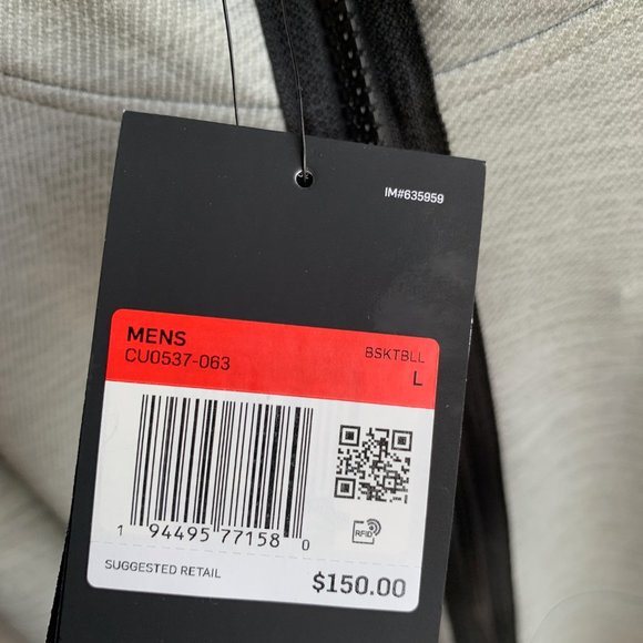 Nike Washington Wizards DC Showtime NBA Therma Flex Zip Hoodie - Grey - Picture 8 of 9